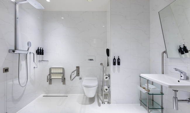 <span>Accessible Room</span> Bathroom Features